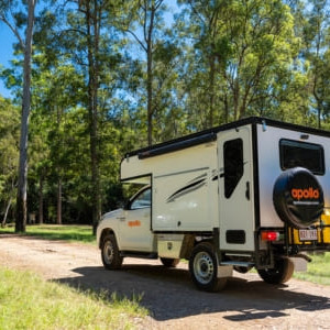 Apollo Adventurer 4WD – 2 Berth Back View