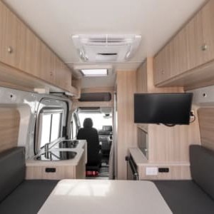 Britz HiTop Campervan – 2 Berth Interior
