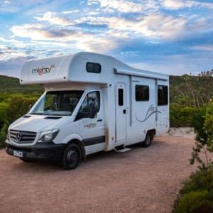 Mighty Double Up Motorhome – 4 Berth Exterior